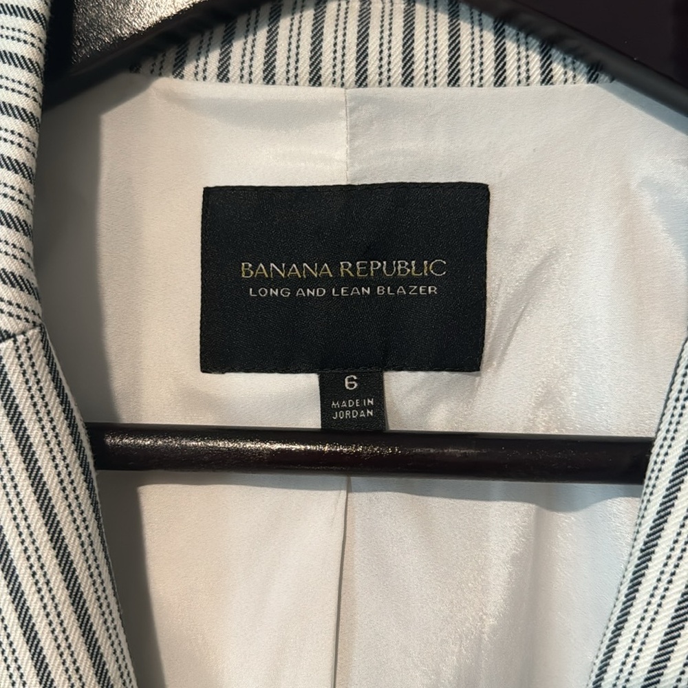 Banana Republic Long and Lean blazer, bi-stretch - Picture 8 of 11